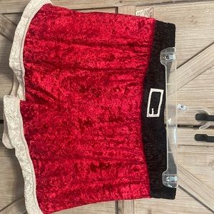 Santa velvety boxer shorts. Santa run.  Sexy Santa. Size large.
